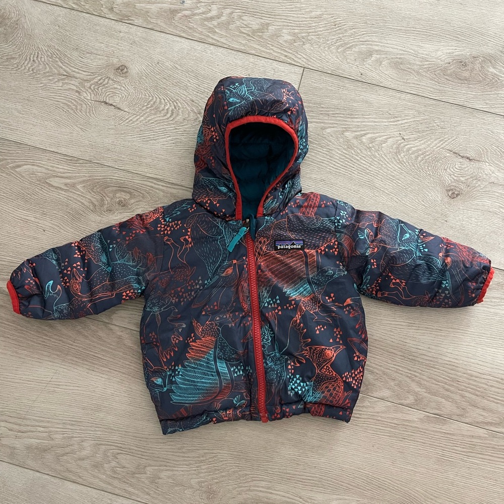 Patagonia Kids' Wildlife Reversible Puffer Jacket